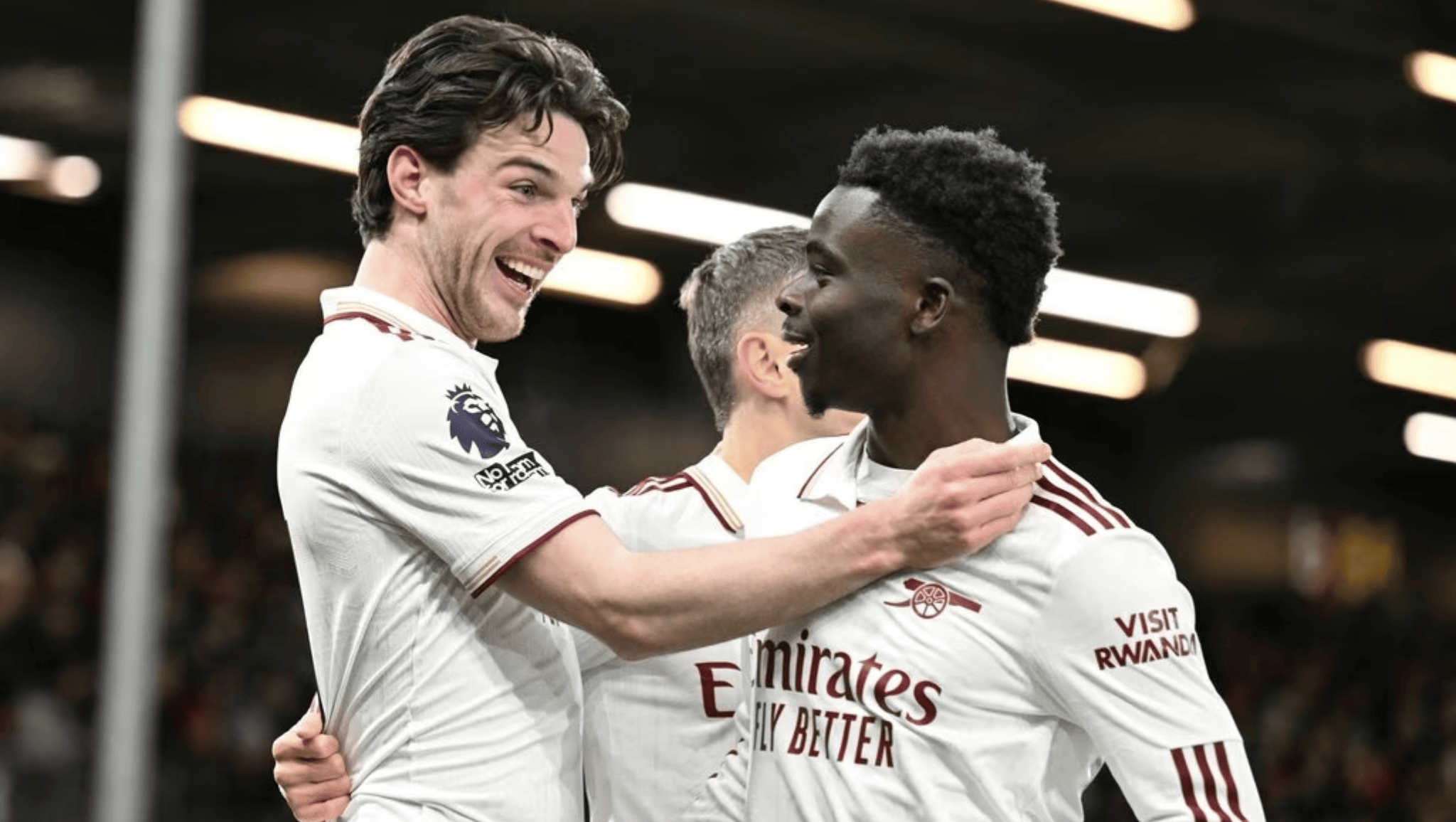 英超综合 | 阿森纳客胜伯恩茅斯 赖斯独中两元