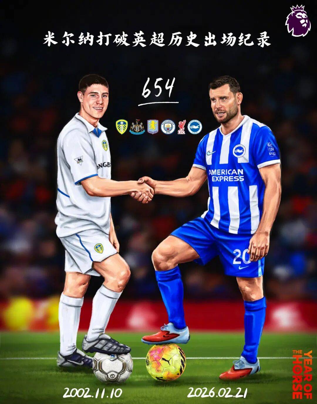 654次英超出场创纪录，利物浦官方送祝福